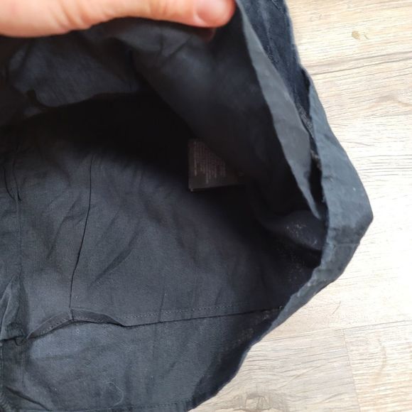 H&M Mini Dress Black Solid Sleeveless Spaghetti Strap Casual Cocktail Bodycon S - Picture 5 of 9